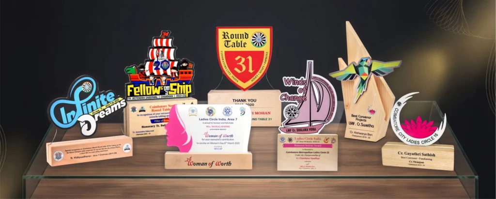 customised awards & memento
